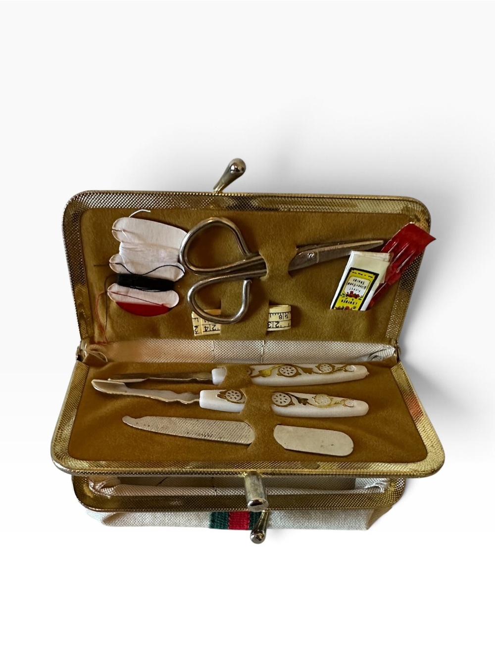 Vintage Travel Sewing Kit Hong Kong